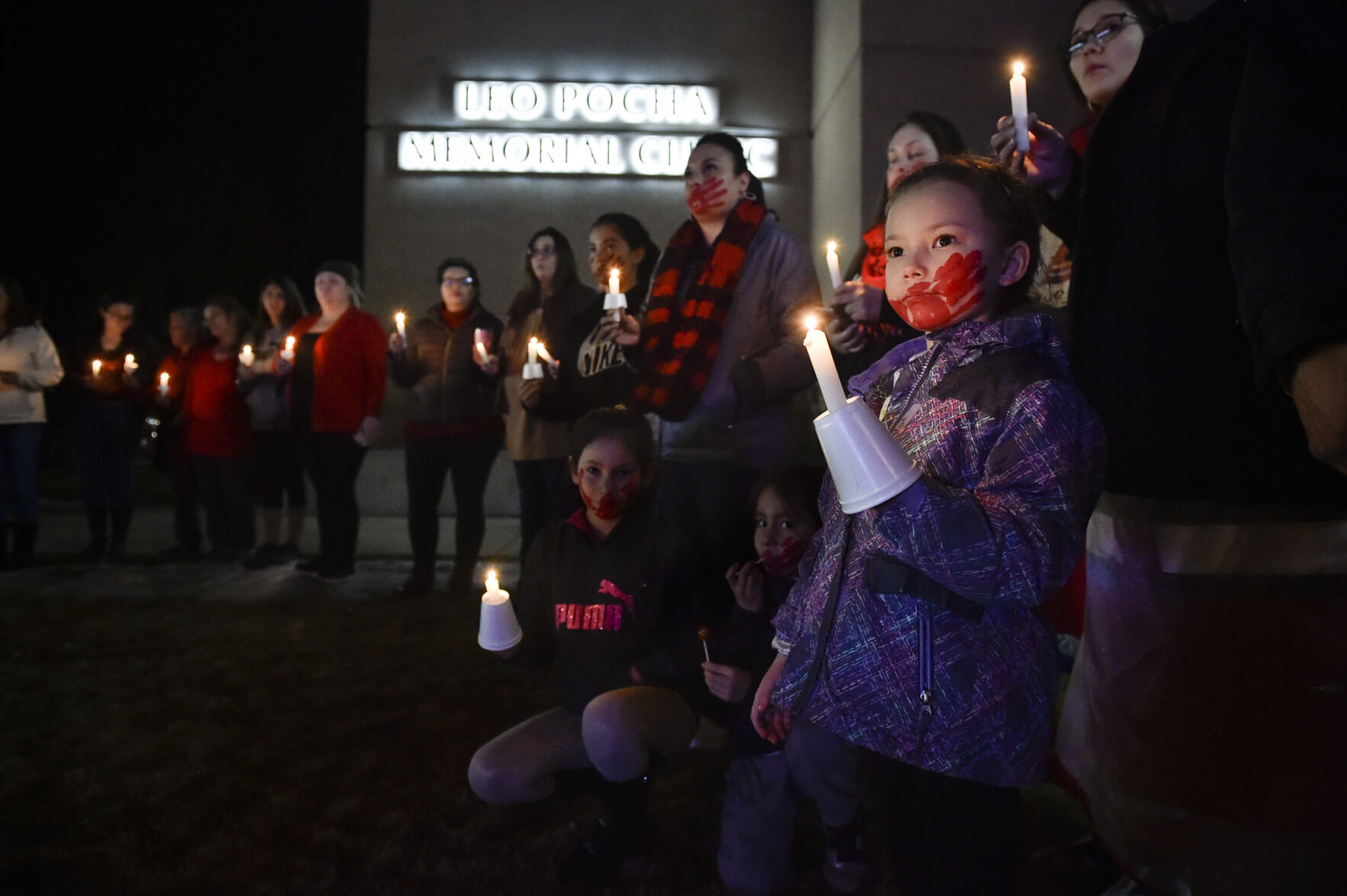 Photo: Helena mourners gather by candelight to honor Selena Not
